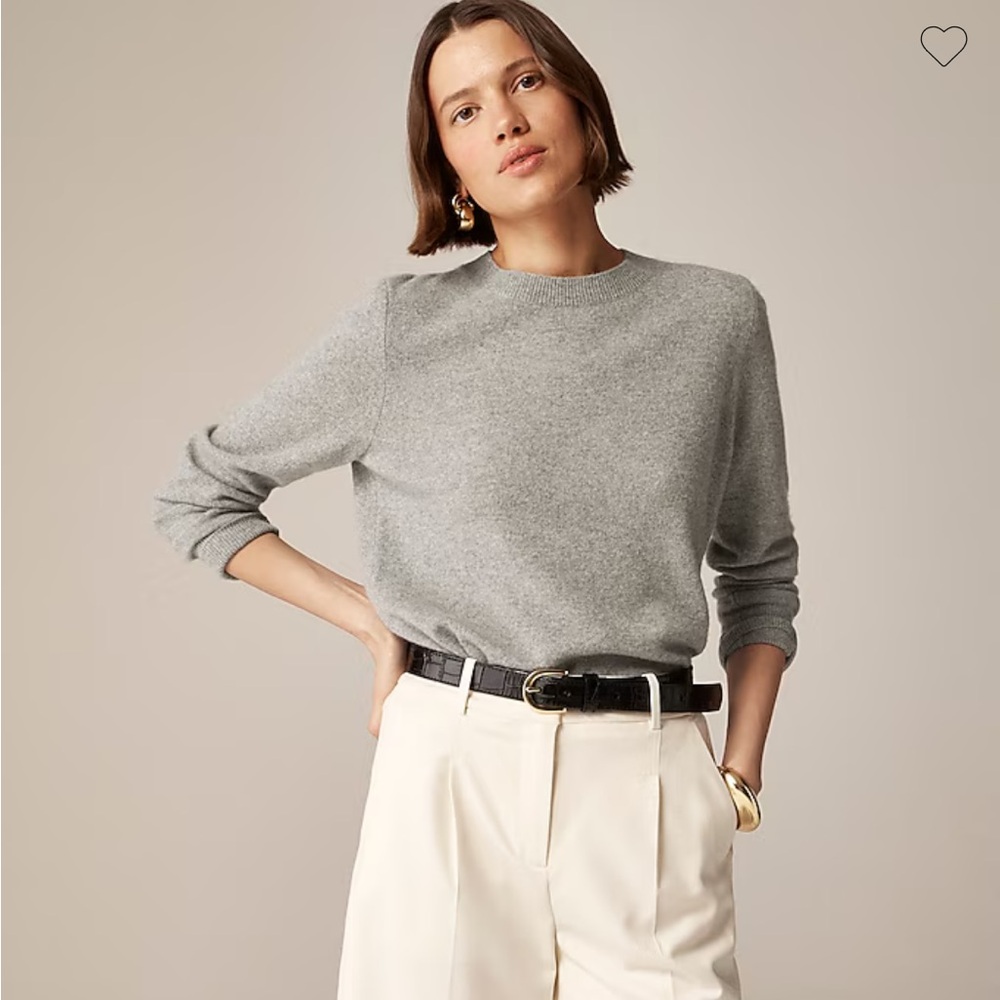 Cashmere classic-fit crewneck sweater
